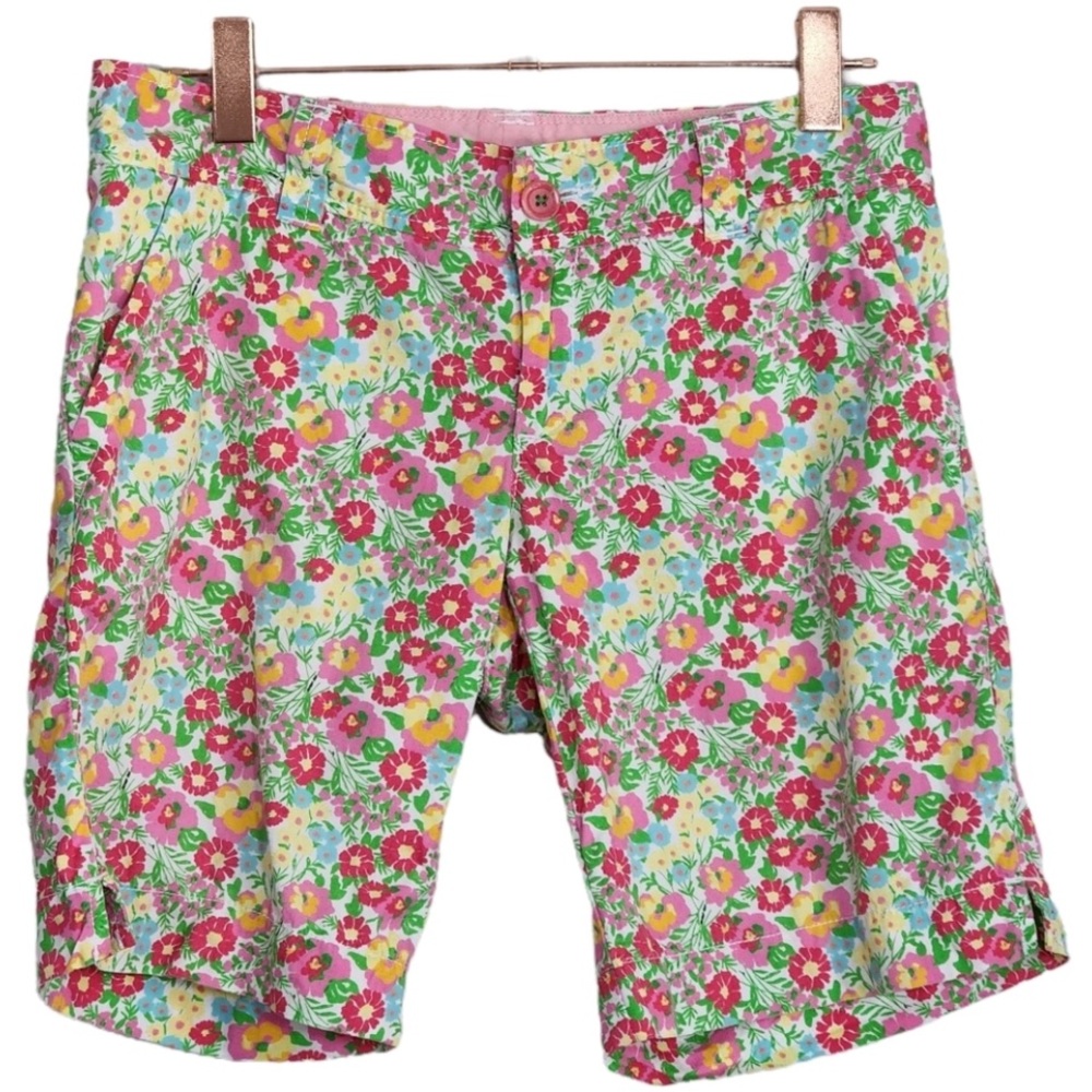 LILLY PULITZER Resort Bermuda Shorts in Garden by the Sea shorts size 6